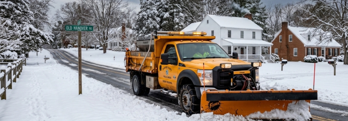 albemarle county snow removal